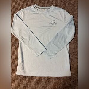 Southern Tide Sky Blue Long Sleeve Fishing Sun shirt size Medium